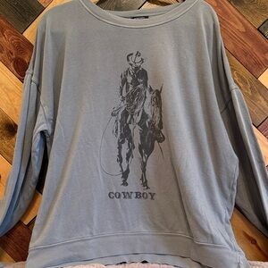 Cowboy Graphic Women's Sweatshirt